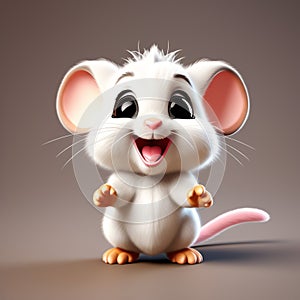 Mouse Magic: Highly Detailed 3D Rendering