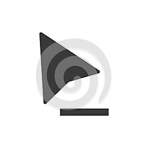 Mouse Pointer Remove Icon Vector