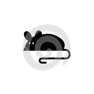 Mouse Rat Animal Flat Vector Icon