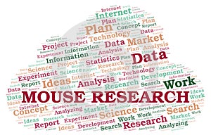 Mouse Research word cloud.