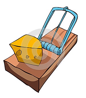 Mouse Trap With Cheese.