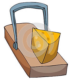 Mouse Trap with Cheese.