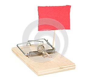 A mouse trap with keys