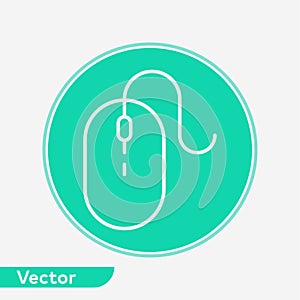 Mouse vector icon sign symbol