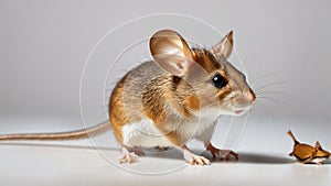 mouse white background .