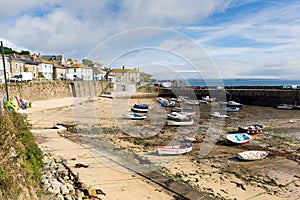 Mousehole Cornwall England UK Cornish fishing village