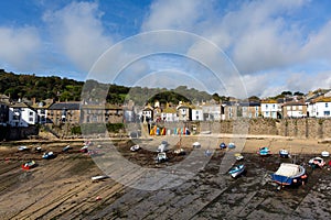 Mousehole Cornwall England UK Cornish fishing village