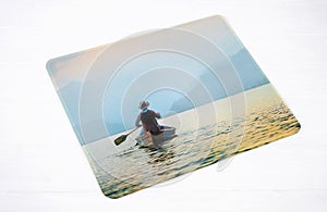 Mousepad of personal design photo