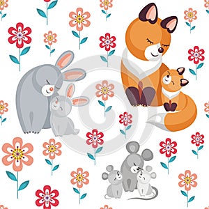 Mouses, foxes and rabbits