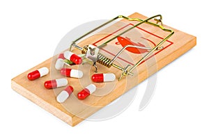 Mousetrap and pills