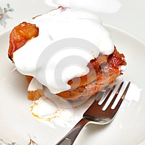 Moussaka-potatoes dish