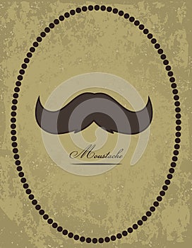 Moustache background