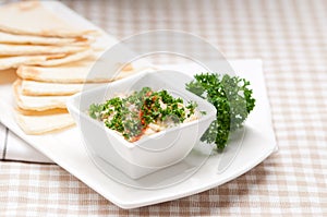 Moutabal baba ghanoush eggplant dip