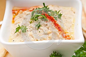 Moutabal baba ghanoush eggplant dip