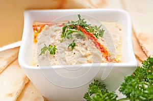 Moutabal baba ghanoush eggplant dip