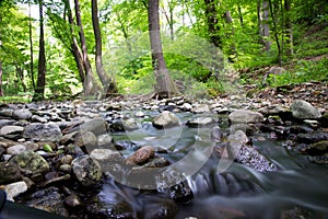 Moutain stream photo