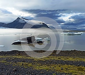 The Mouth of the Glacier VatnajÃÂ¶kull photo