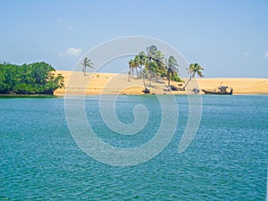 Mouth of the SÃ£o Francisco river - Maceio / Brazil