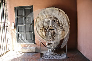 The Mouth of Truth Bocca della Verita, Church of Santa Maria i