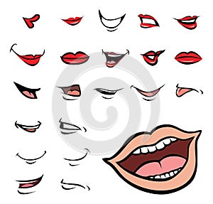 Mouths collection