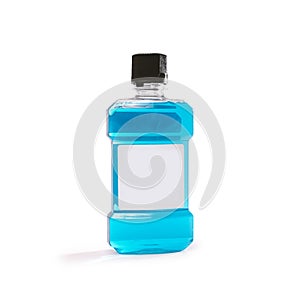 Mouthwash or oral rinse bottle