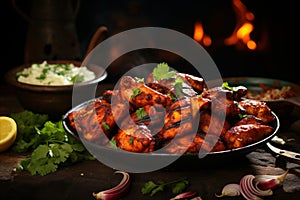 Mouthwatering Tandoori Chicken - Aromatic and Authentic Indian Dish with Traditional Flavors