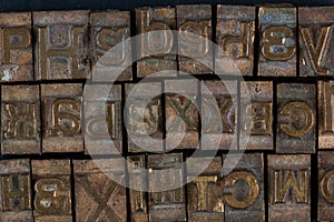 movable type alphabet set