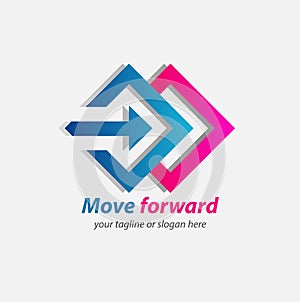 move forward symbol