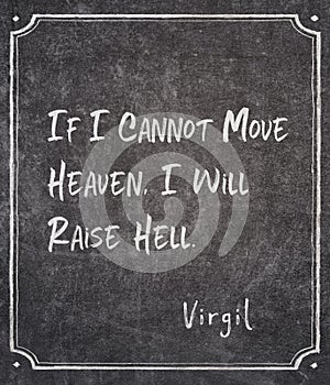 Move heaven Virgil quote