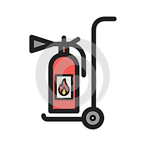 Moveable Extinguisher