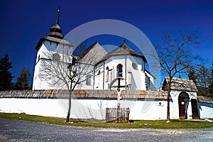 Kostol Panny Márie z Liptovskej Mary - Múzeum liptovskej dediny - skanzen v Pribyline.