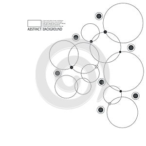 Movement of DNA molecules. Medicine science technologies with spare place for text. Biotechnology and chemistry concept vector