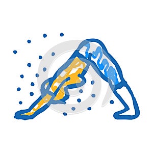 movement meditation icon doodle illustration photo