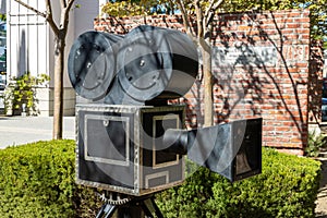 Movie Camera Artwork