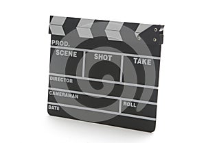 Movie clap board