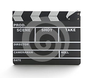 Movie clap board