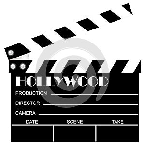 Movie clapboard