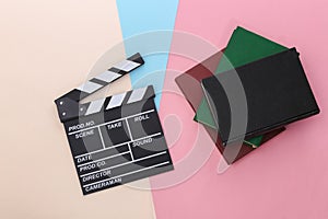 Movie clapperboard