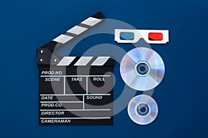 Movie clapperboard