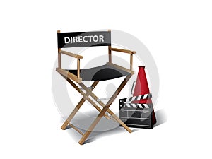 Movie director chair