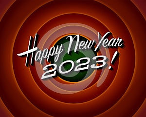 Movie ending screen - Happy New Year 2023.