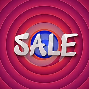 Movie ending screen with Sale