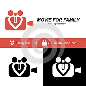 Movie For Family Logo Pack idea free commercial use