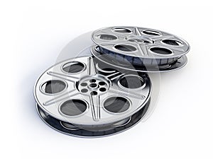 Movie films spool