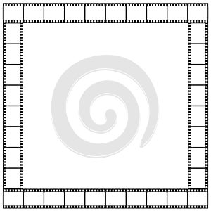 Movie frame vector design