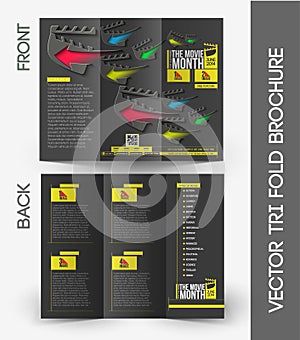 The Movie Month Tri-Fold Brochure