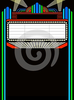 Movie/Play Marquee/eps photo