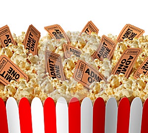 Movie Popcorn Tickets