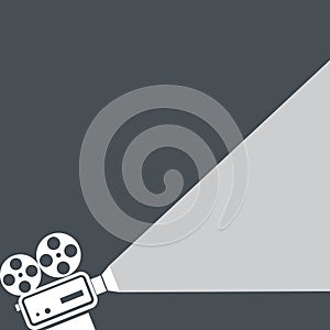 Movie projector icon