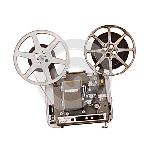 Movie projector isolated